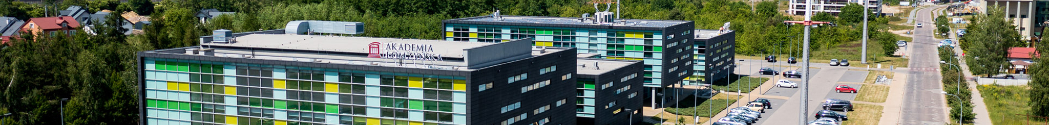 budynek akademicka 1 z lotu ptaka